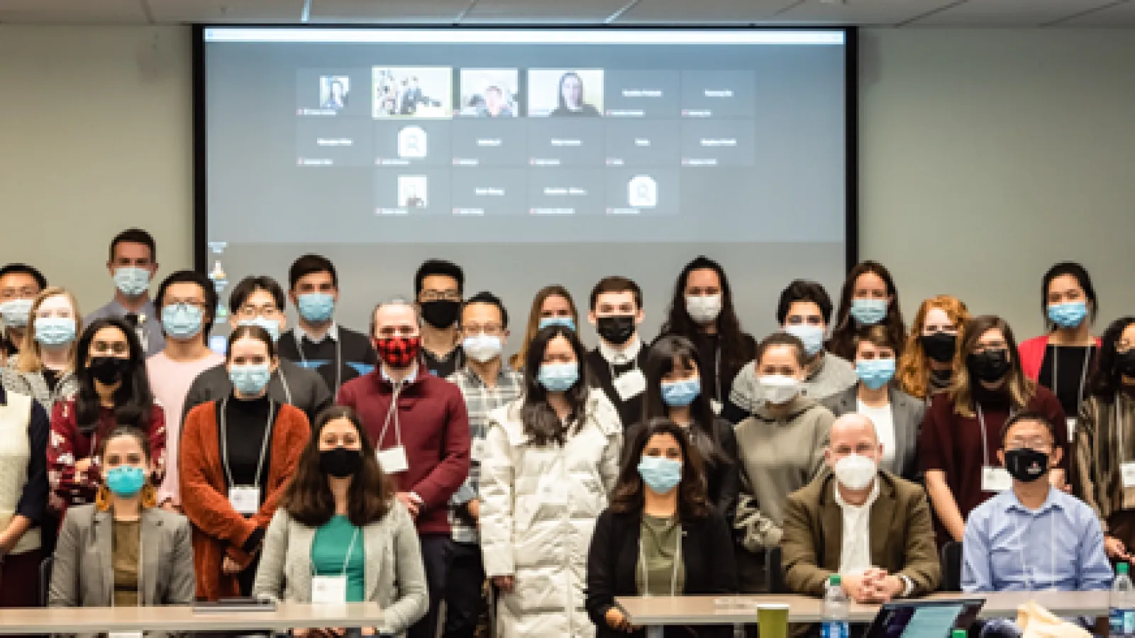 group photo of research day 2022